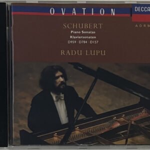 CD Schubert Piano Sonatas Klaviersonaten D959 D784 D157