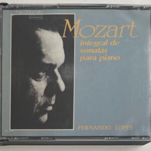 4 CDs Fernando Lopes: Mozart Integral De Sonatas Para Piano