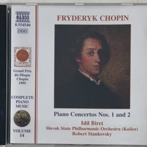 CD Fryderyk Chopin Piano Concertos Nos. 1 And 2 - Idil Biret