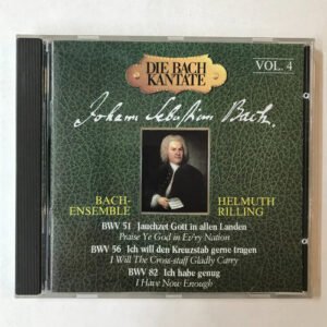 CD Bach - Die Bach Kantate - Bwv - Helmuth Rilling Vol.4
