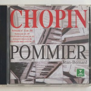 CD Pommier Chopin Sonata N°3 Op. 58