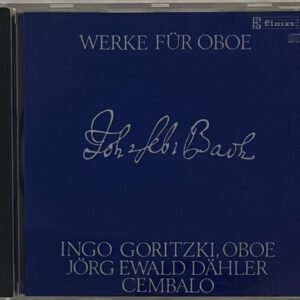 CD Johann Sebastian Bach - Claves