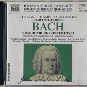 CD Bach Brandenburg Concertos Ii