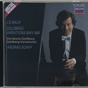 CD J.S. Bach - Goldberg Variations Bwv 988