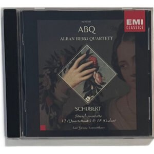 CD Schubert - Streichquartette 12 (quartettsalz) 15 (g-dur)