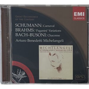 CD Schumann: Carnaval - Brahms 'paganini' Variations...