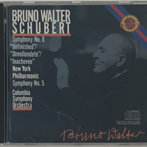 CD Bruno Walter - Schubert - Symphony No. 8
