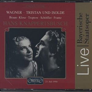 CD Hans Knappertsbusch - Live - Orfeo