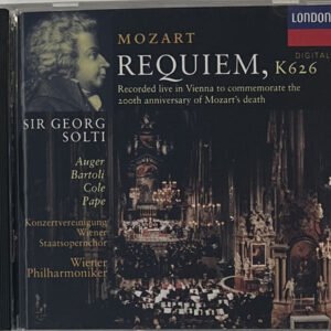 CD Mozart Requiem, K626