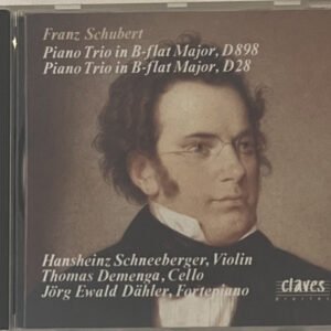 CD Franz Schubert - Piano Trio In B-flat Major, D898 E D28