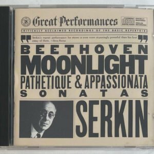 Serkin Beethoven Moonlight Pathetique & Appassionata Sonatas