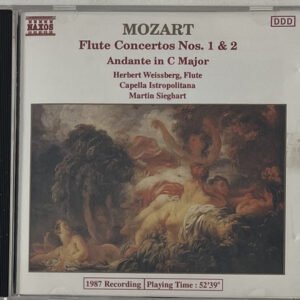 CD Mozart - Flute Concertos Nos. 1 & 2 - Andante In C Major