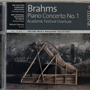 CD Brahms Piano Concerto No. 1 Academic Festival Overture