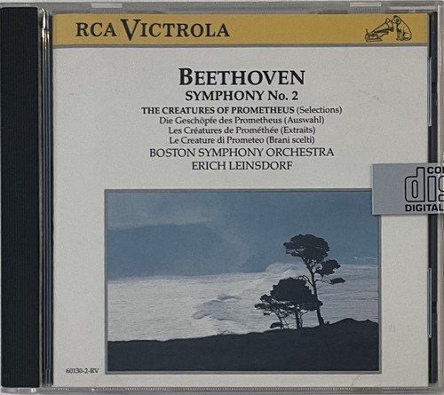 CD Rca Victrola - Beethoven Symphony No. 2