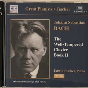 CD Johann Sebastian Bach - The Well-tempered Clavier