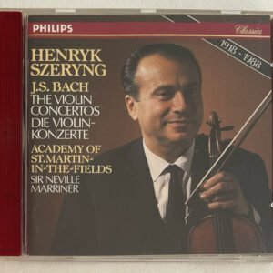 CD Henryk Szeryng J. S. Bach The Violin Concertos