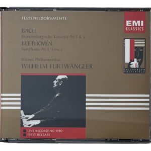 CD Bach Brandenburgische Konzerte No. 3 & 5 Beethoven Eroica