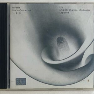 CD Mozart Violin Concertos 1, 2, 3, / Lin, Leppard
