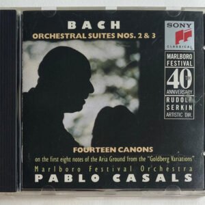 CD Pablo Casals Bach: 14 Canons/orchestral Suites Nos. 2 & 3