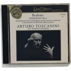 CD Brahms - Symphony No. 1 - Toscanini Collection