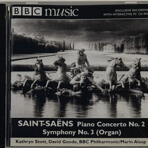 CD Saint-saëns Piano Concerto No. 2 Symphony No. 3 (organ)