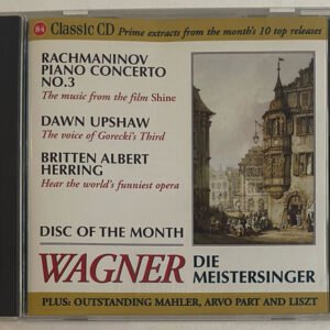 Classic CD 84 Various Kubelik's Meistersinger Rachmaninov 3