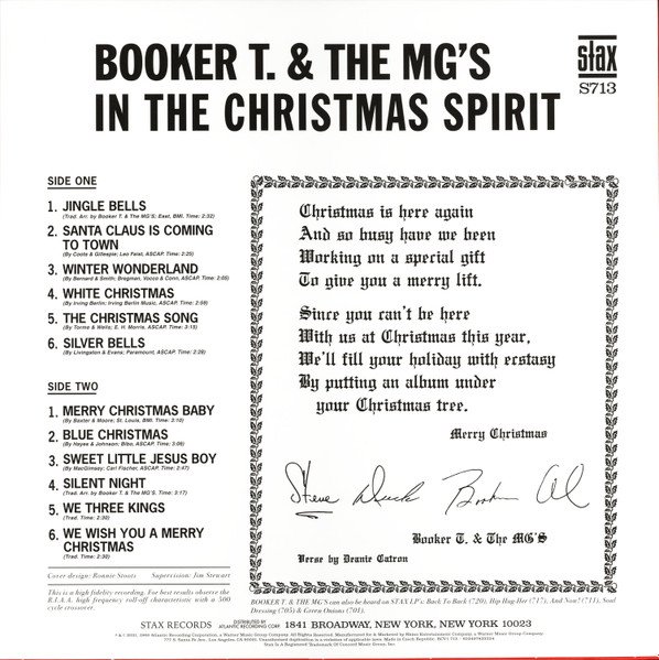 In The Christmas Spirit - Booker T & The MG's - Imagem 2