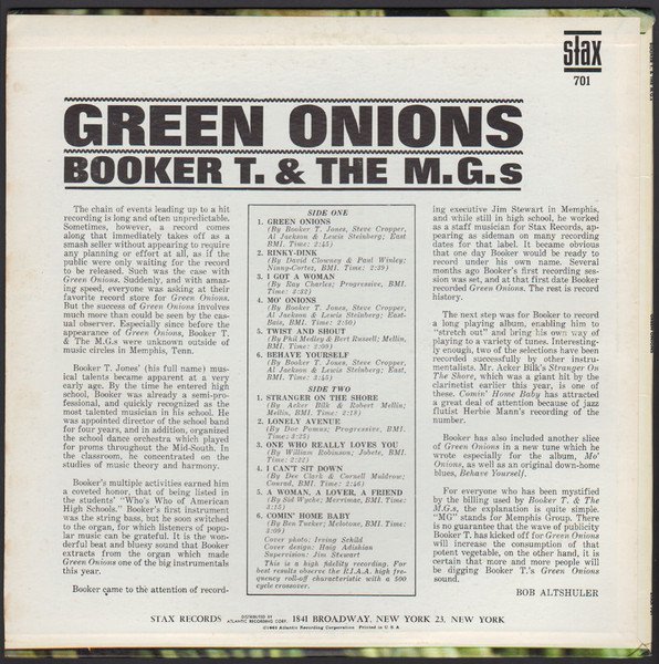 Green Onions - Booker T & The MG's - Imagem 2