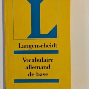 Langenscheidt vocabulaire allemand de base - Micheline Funke