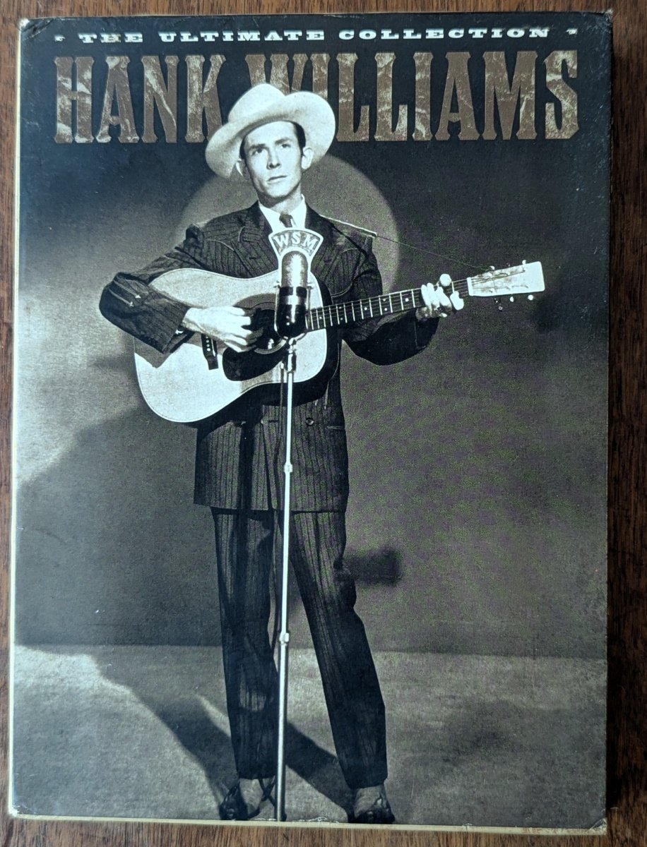 DVD The Ultimate Collection - Hank Williams (coletânea dupla em CD + DVD com documentário)