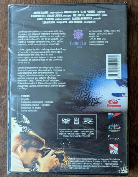 DVD Lugares do Afeto: a Fotografia de Luiz Braga - Imagem 2
