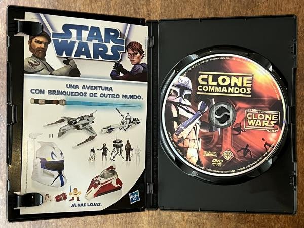 DVD Star Wars - The Clone Wars - Clone Commandos - Imagem 2