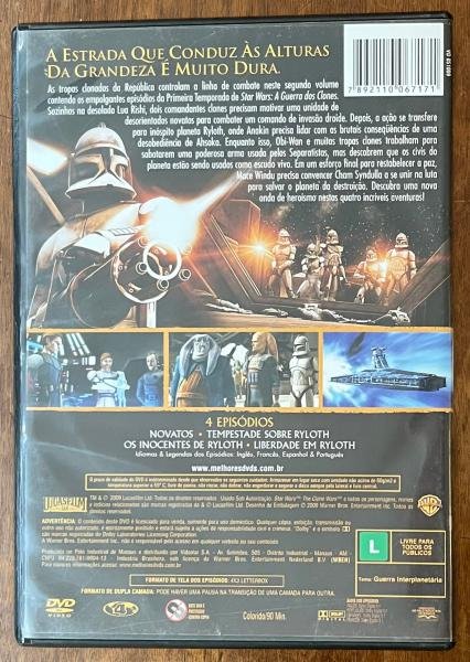 DVD Star Wars - The Clone Wars - Clone Commandos - Imagem 3