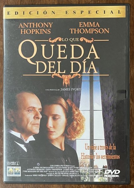 DVD Queda Del Día - Vestígios do Dia - Edición Especial