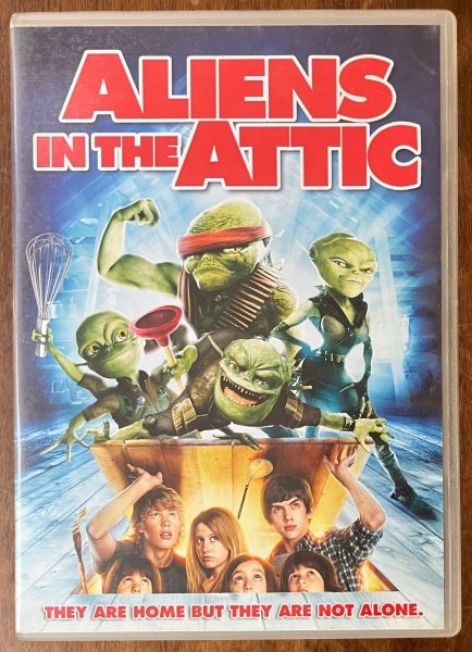 DVD Aliens in the Attic - Pequenos Invasores