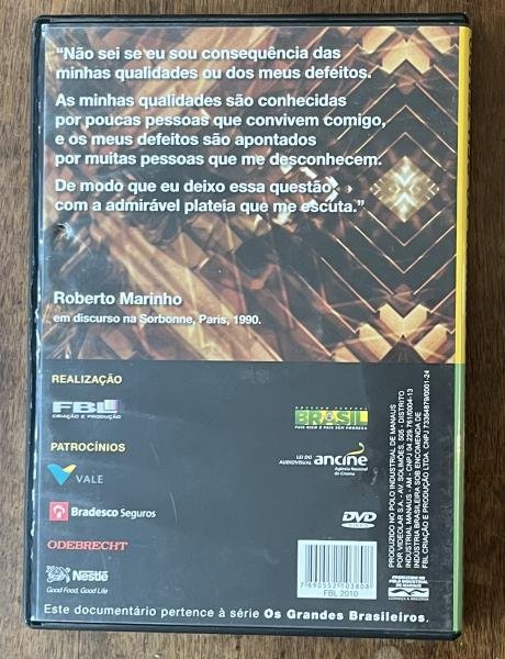DVD Roberto Marinho: O Senhor do Seu Tempo - Imagem 3