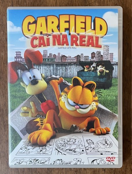 DVD Garfield Cai na Real