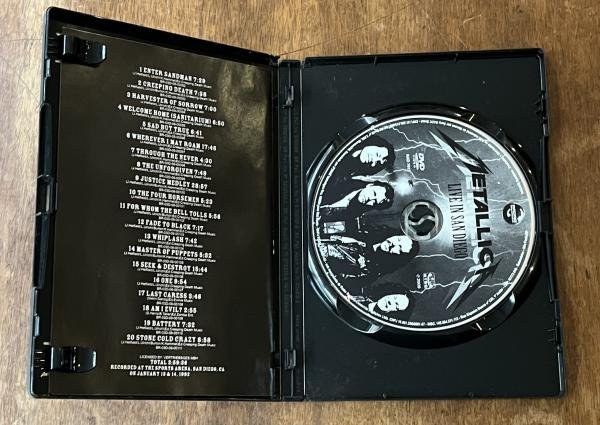 DVD Metallica - Live in San Diego - Imagem 2