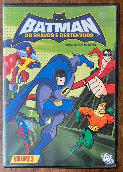 DVD Batman: Os Bravos e Destemidos - Volume 3