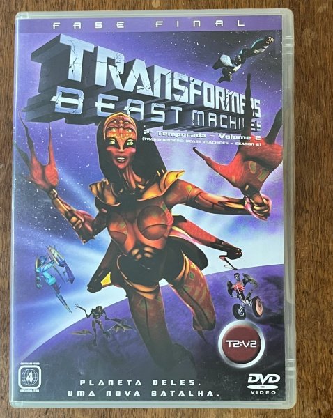 DVD Transformers Beast Machines - 2ª temporada - Volume 2