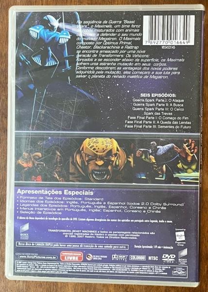 DVD Transformers Beast Machines - 2ª temporada - Volume 2 - Imagem 3