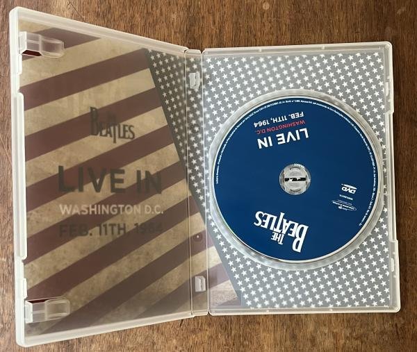 DVD The Beatles - Live in Washington DC - Imagem 2