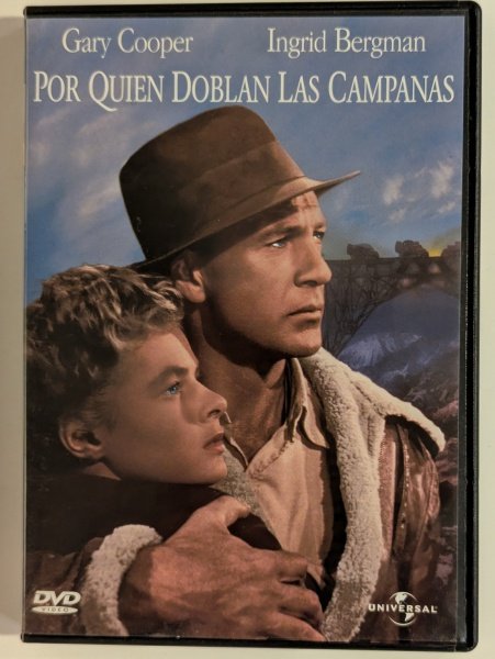 DVD Por Quien Doblan las Campanas - Por Quem os Sinos Dobram