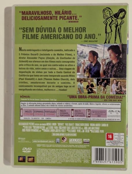 DVD Sideways: Entre Umas e Outras - Imagem 3