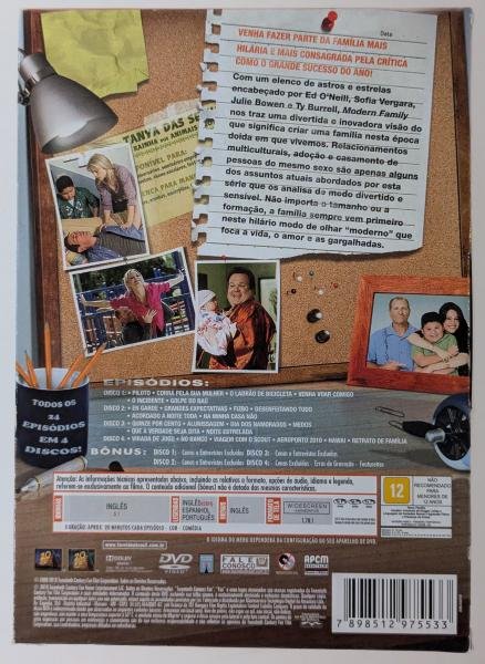 Box set Modern Family - A Primeira Temporada Completa - Imagem 2