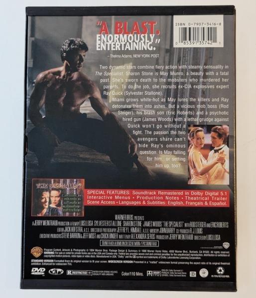 DVD The Specialist - O Especialista - Imagem 3