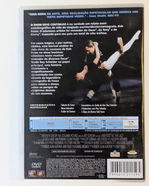 DVD All That Jazz: O Show Deve Continuar - Imagem 3