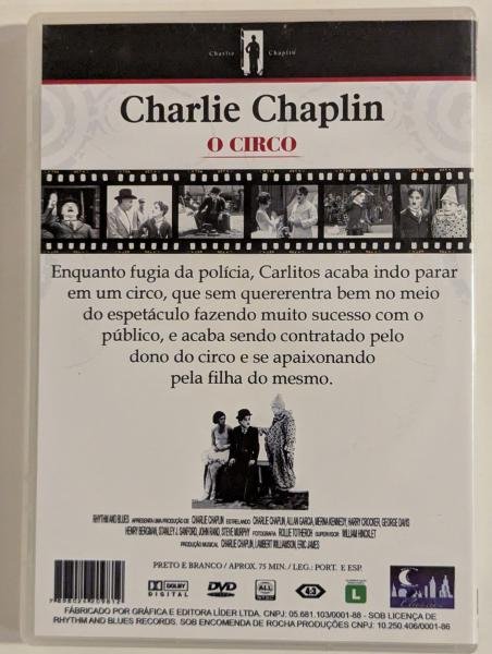 DVD Charlie Chaplin - O Circo - Imagem 3