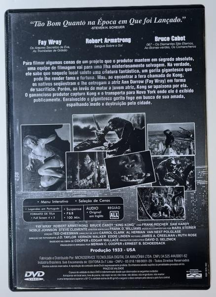 DVD King Kong - Imagem 3