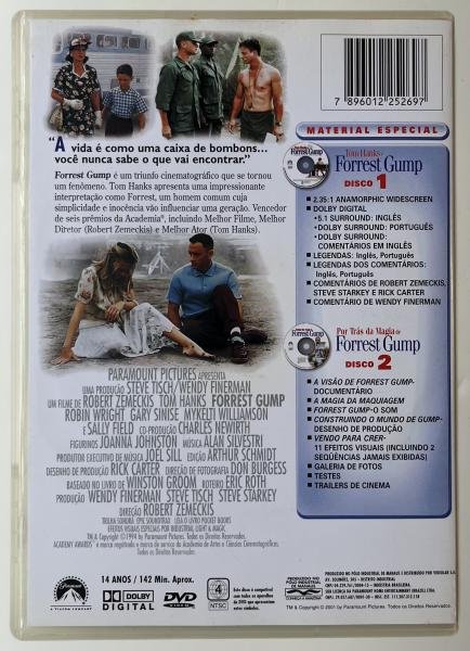 DVD Duplo Forrest Gump: O Contador de Histórias - Imagem 3